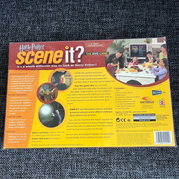 NIB Harry Potter Scene It? DVD Trivia Game - Picture 6 of 7